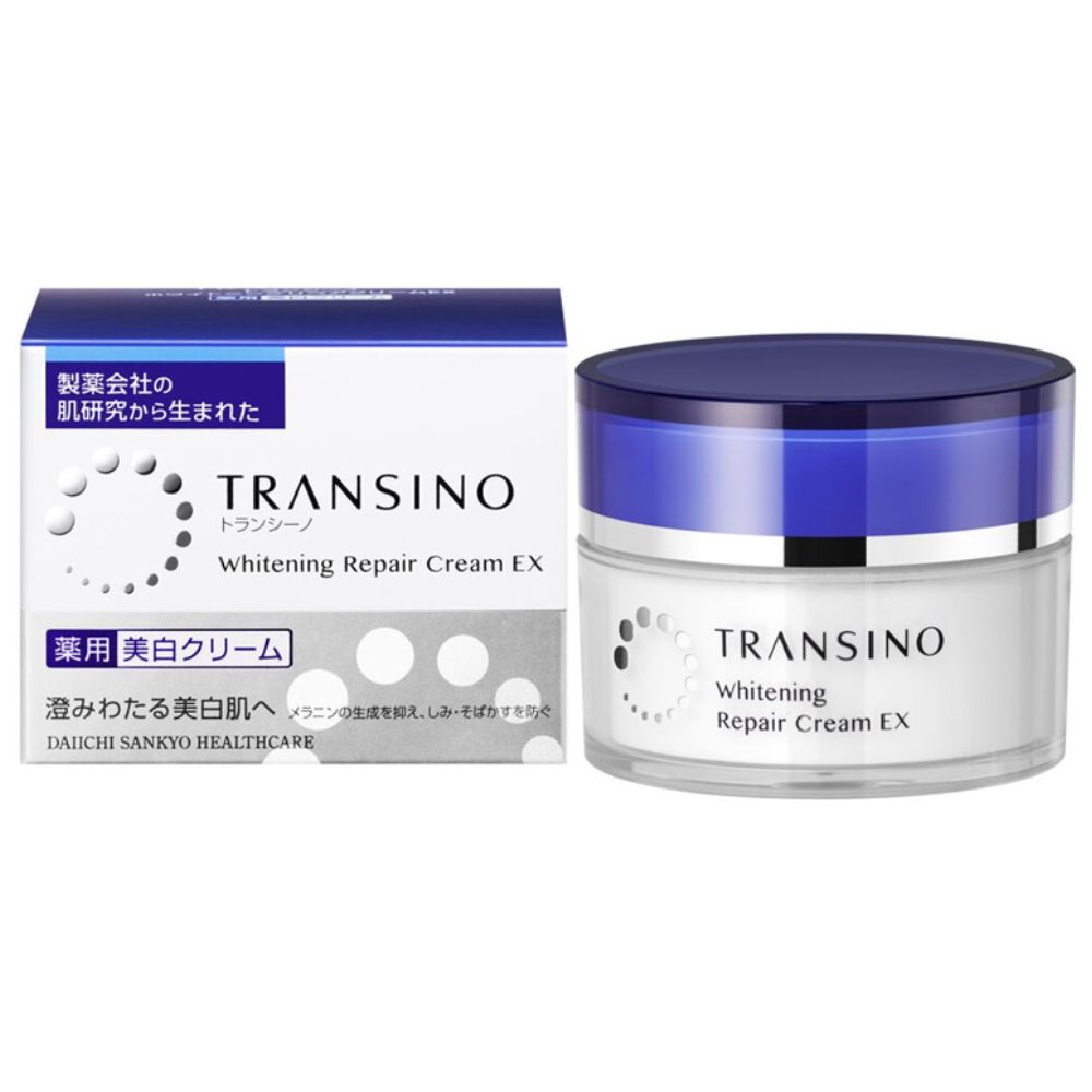 Kem dưỡng trắng da ban đêm Transino Whitening Repair Cream EX của Nhật, 35g