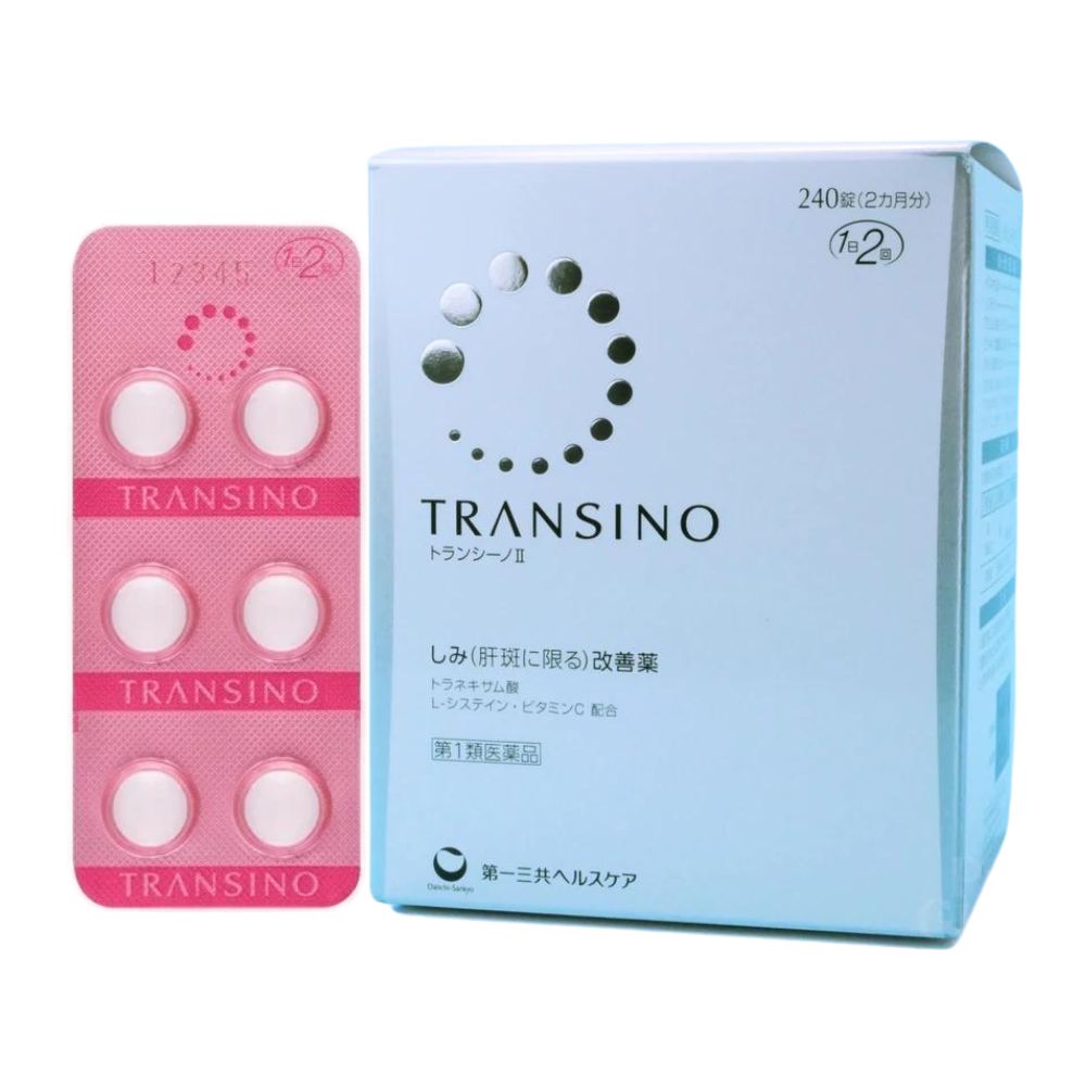 Viên uống trị nám tàn nhang Transino Whitening của Nhật, 240 viên