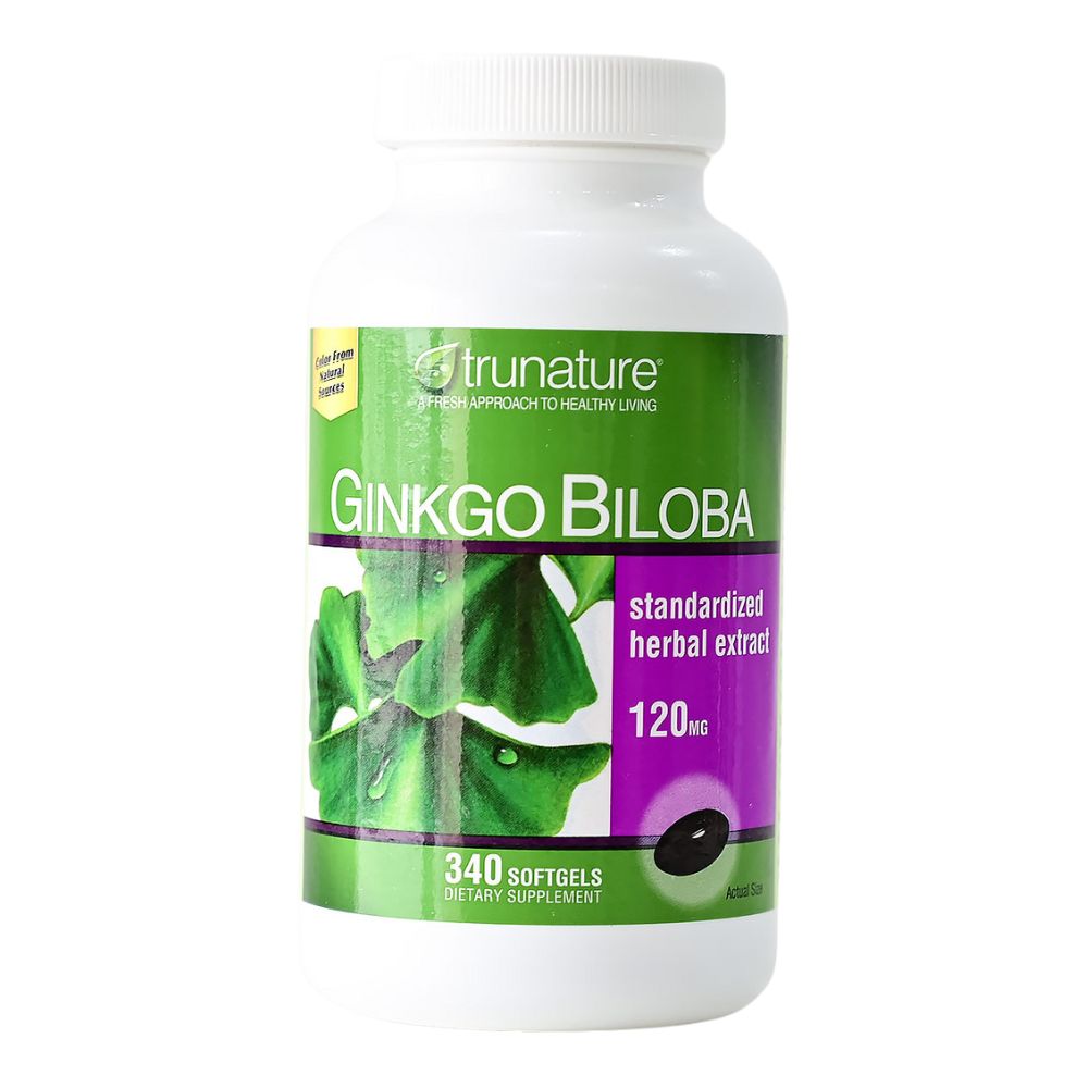 Viên uống bổ não Trunature Ginkgo Biloba của Mỹ